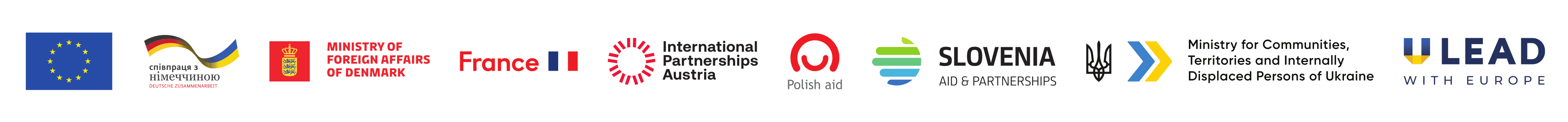 EU support logos